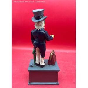 Uncle Sam Cast Iron Patriotic Coin Bank Mechanical Piggy Bank